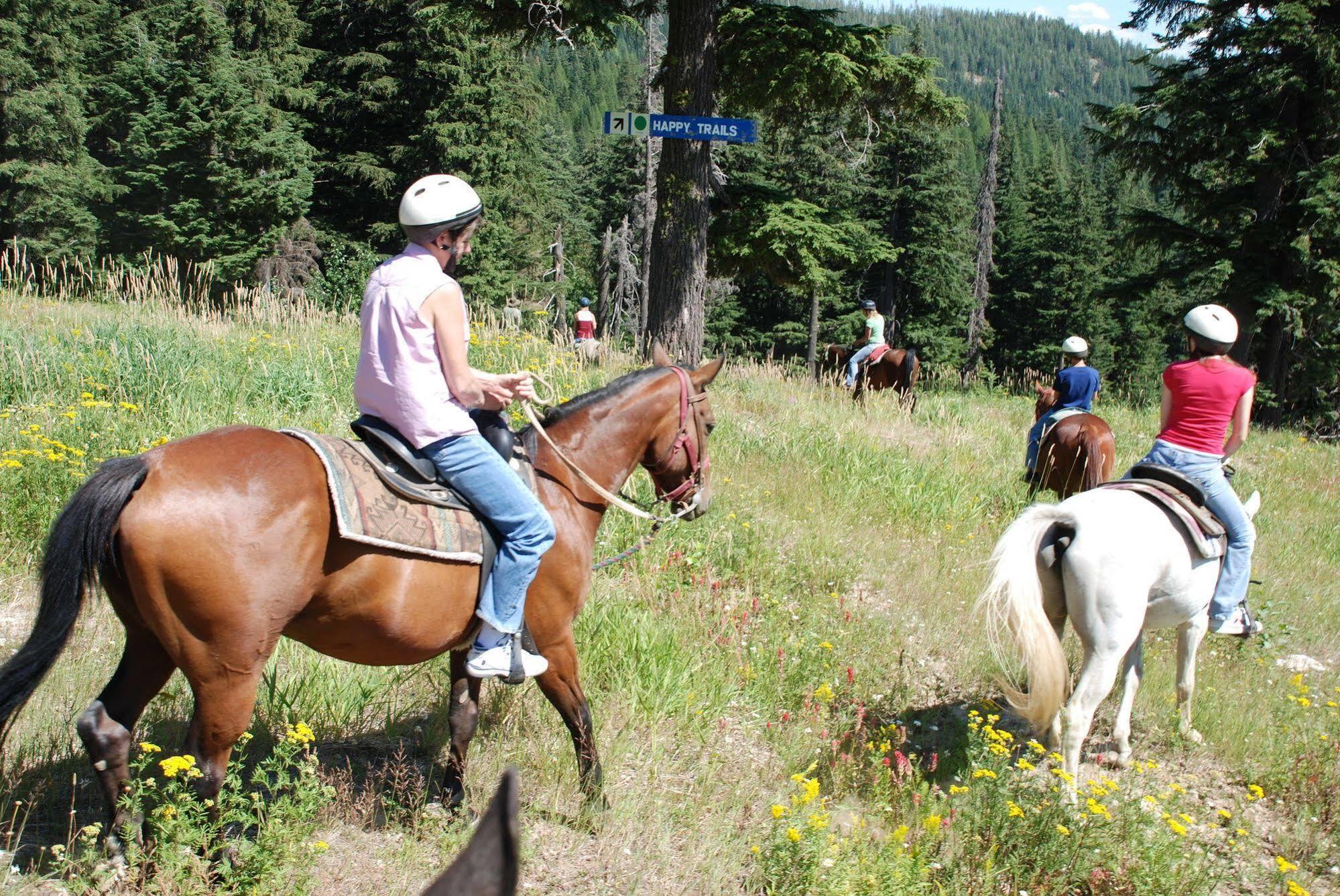 Schweitzer Mountain Resort White Pine Lodge Sandpoint Dış mekan fotoğraf